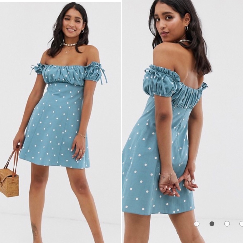 ASOS Off-Shoulder Sundress